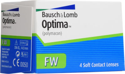 Контактные линзы Линзы Optima FW Квартальные -3.00/14.0/8.7 4шт